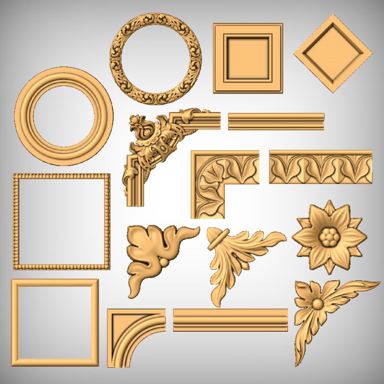 Architectural Elements - Frames and Mirrors - All Models